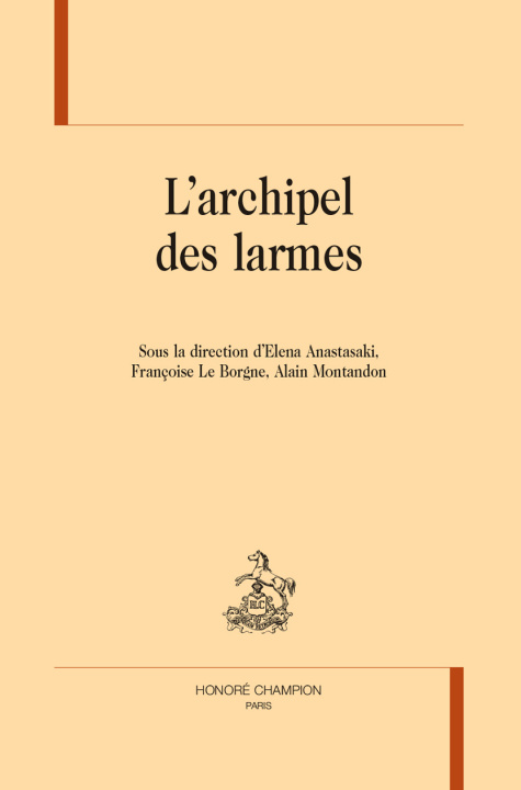 Kniha L’archipel des larmes 