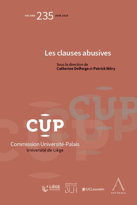 Libro Les clauses abusives Wéry