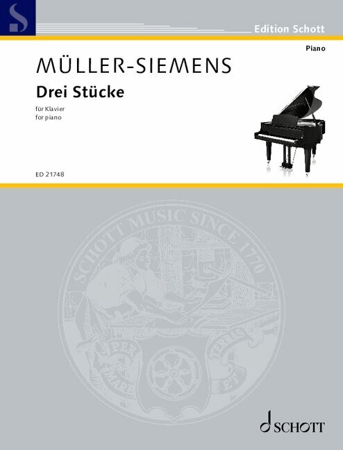 Tiskani izdelki Drei Stücke Detlev Müller-Siemens