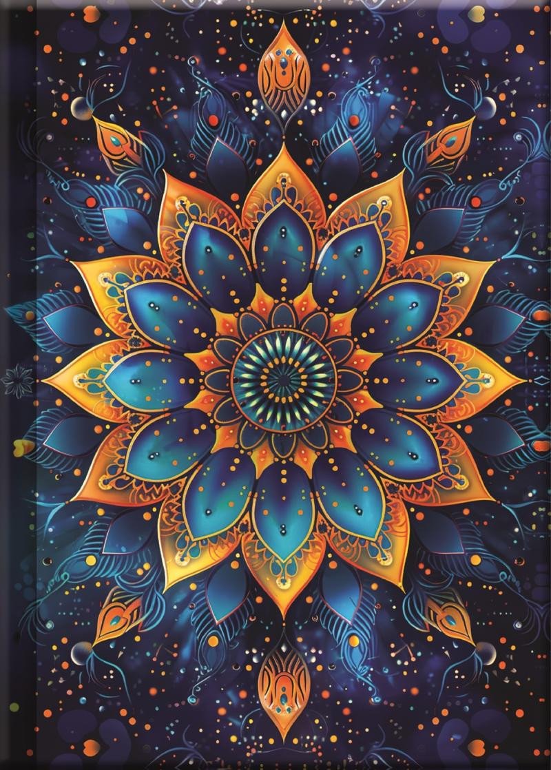 Pisarniški material Notes mini - MANDALA 