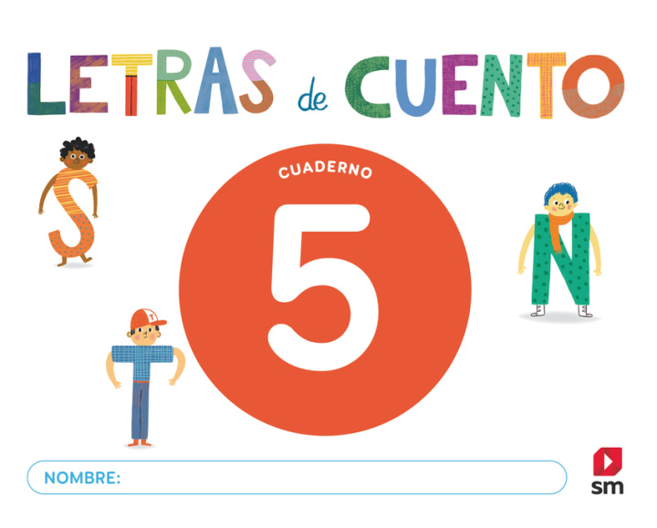 Kniha Cuaderno de lectoescritura 5. Letras de cuento CARMEN GIL