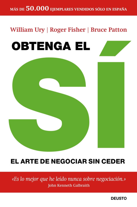 Kniha Obtenga el sí William Ury