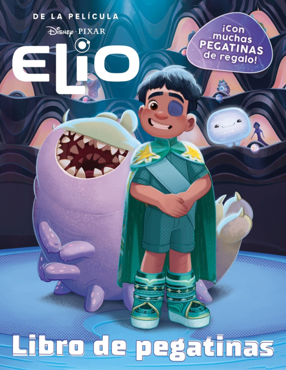 Kniha Elio. Libro de pegatinas Disney