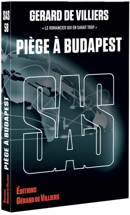 Kniha SAS : SAS 058 - PIEGE A BUDAPEST GERARD DE VILLIERS