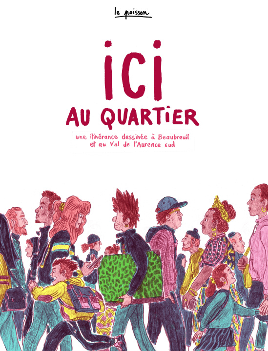 Kniha Ici au quartier Poisson
