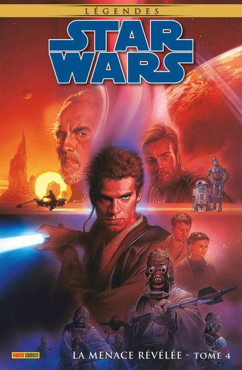 Kniha Star Wars Légendes : La Menace révélée T04 