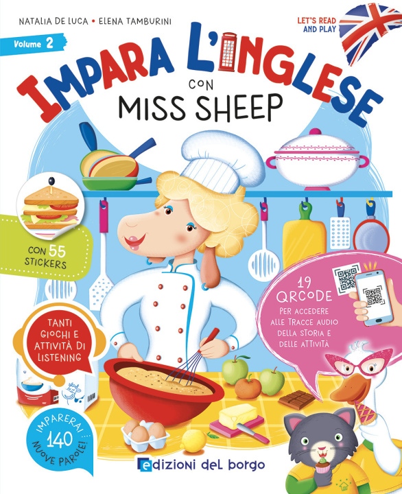 Knjiga Impara l'inglese con Miss Sheep. Let's read and play Elena Tamburini