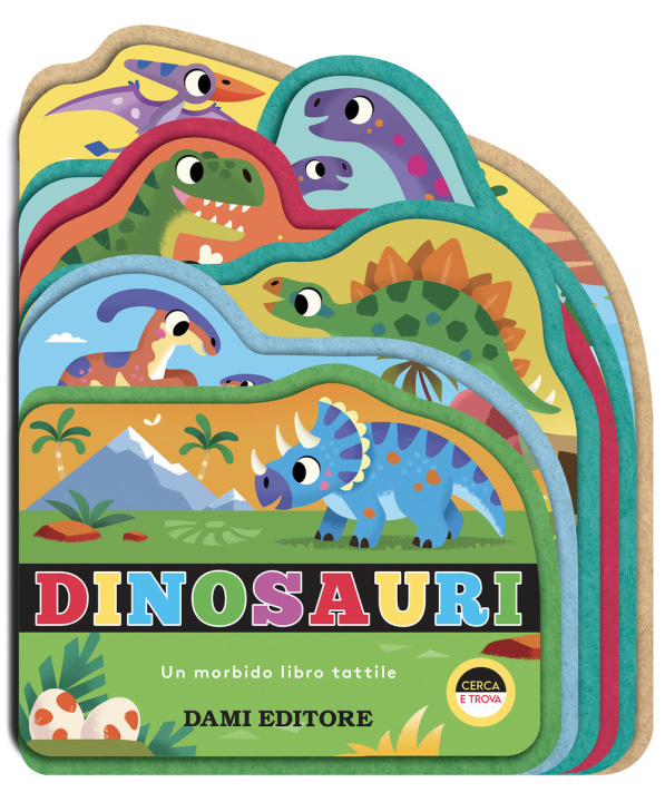 Book Dinosauri. Un morbido libro tattile Sarah Lock