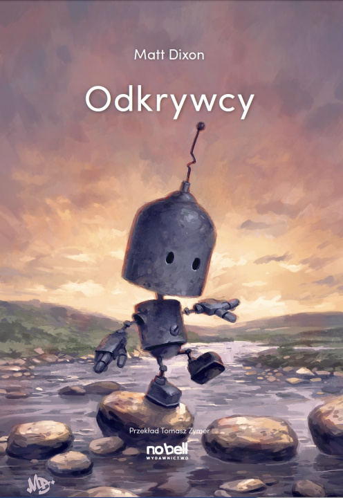 Kniha Odkrywcy. Roboty Matt Dixon