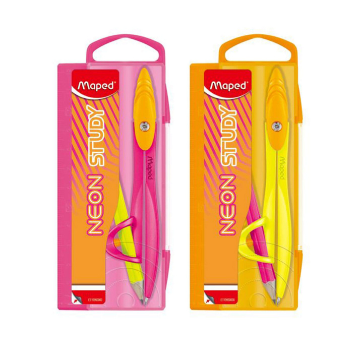 Kniha Cyrkiel Study Neon + ołówek 1szt.mix 