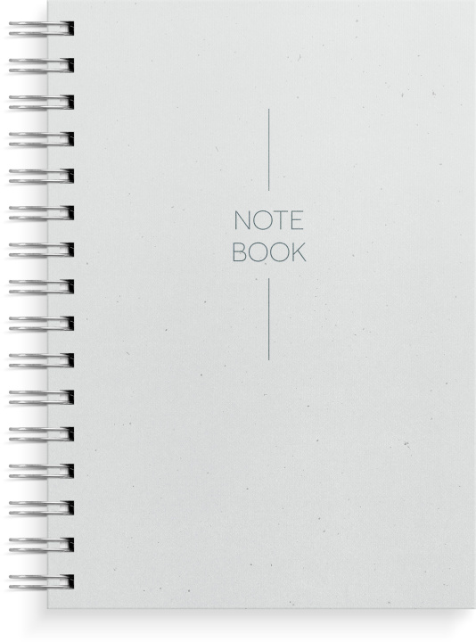 Kniha Burde Notizbuch A5 hellblau 
