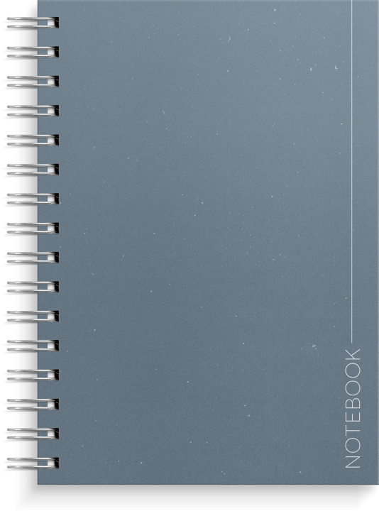Livro Burde Notizbuch A5 blau 