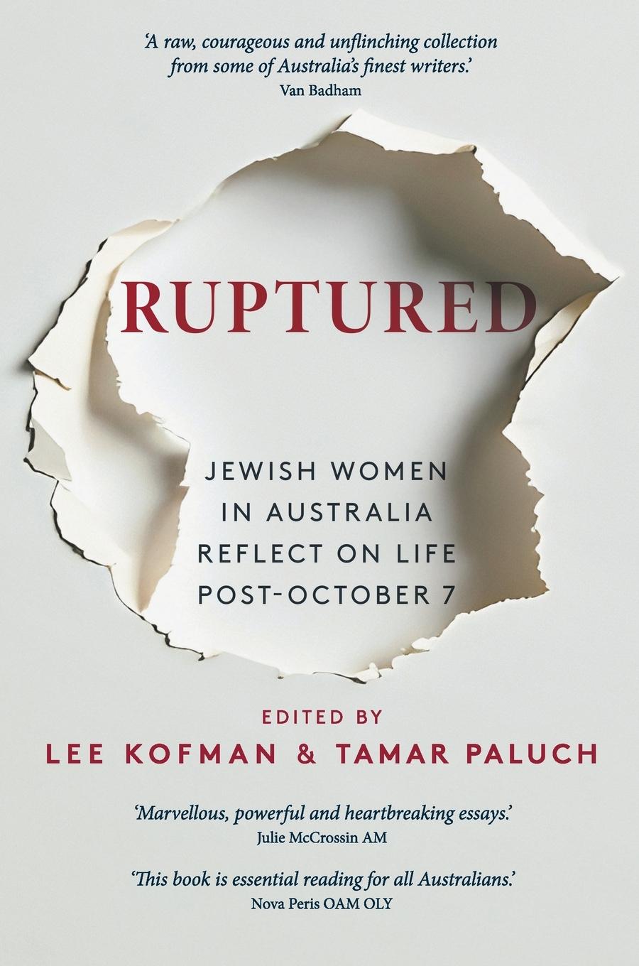Kniha Ruptured Tamar Paluch
