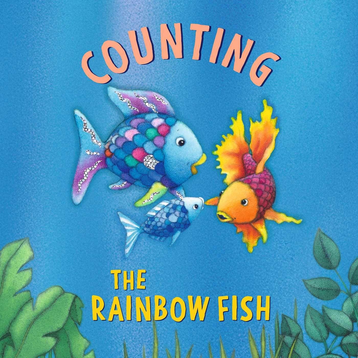 Kniha The Rainbow Fish: Counting PFISTER MARCUS