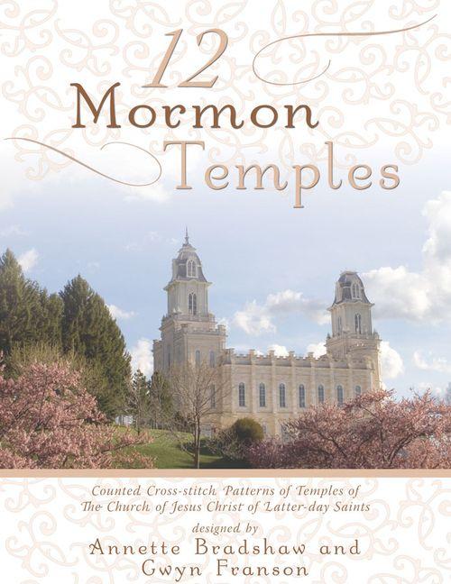 Kniha 12 Mormon Temples Gwyn Franson