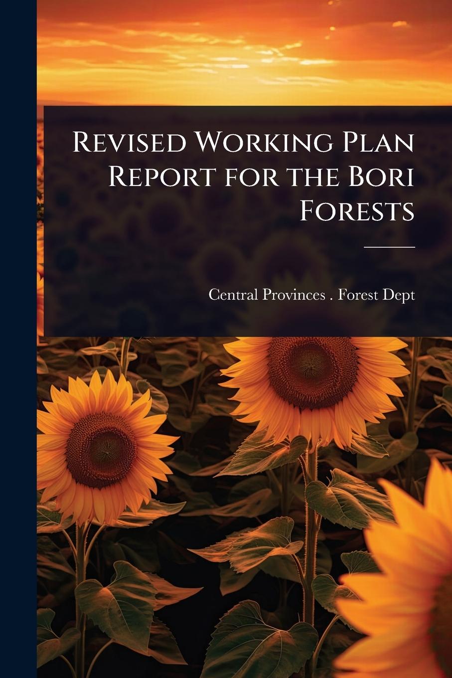 Kniha Revised Working Plan Report for the Bori Forests 