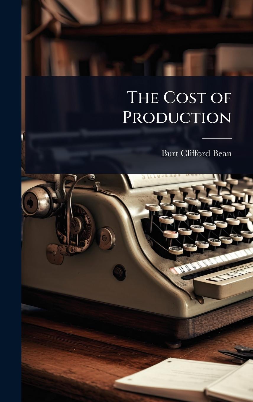 Kniha The Cost of Production 