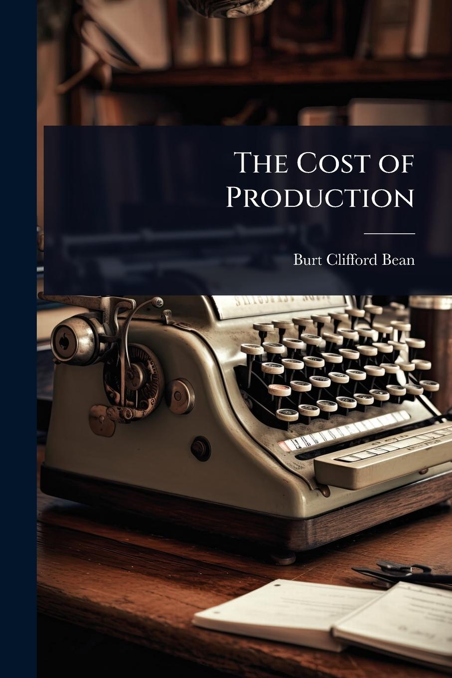 Kniha The Cost of Production 