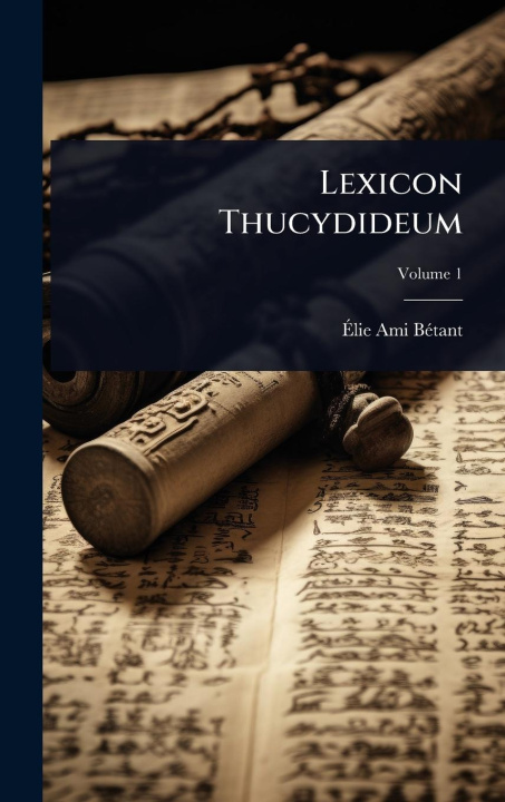 Kniha Lexicon Thucydideum 