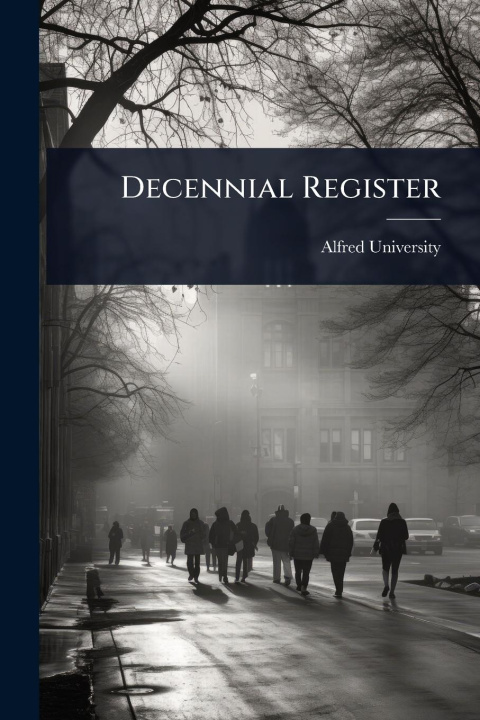 Kniha Decennial Register 
