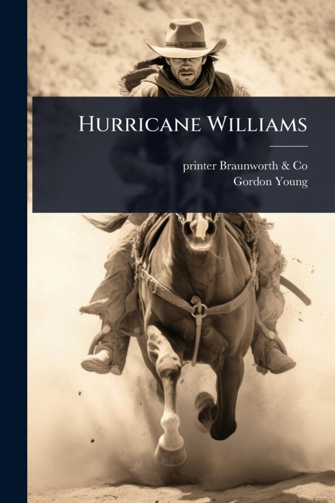 Kniha Hurricane Williams Gordon Young
