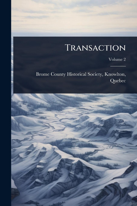 Kniha Transaction 