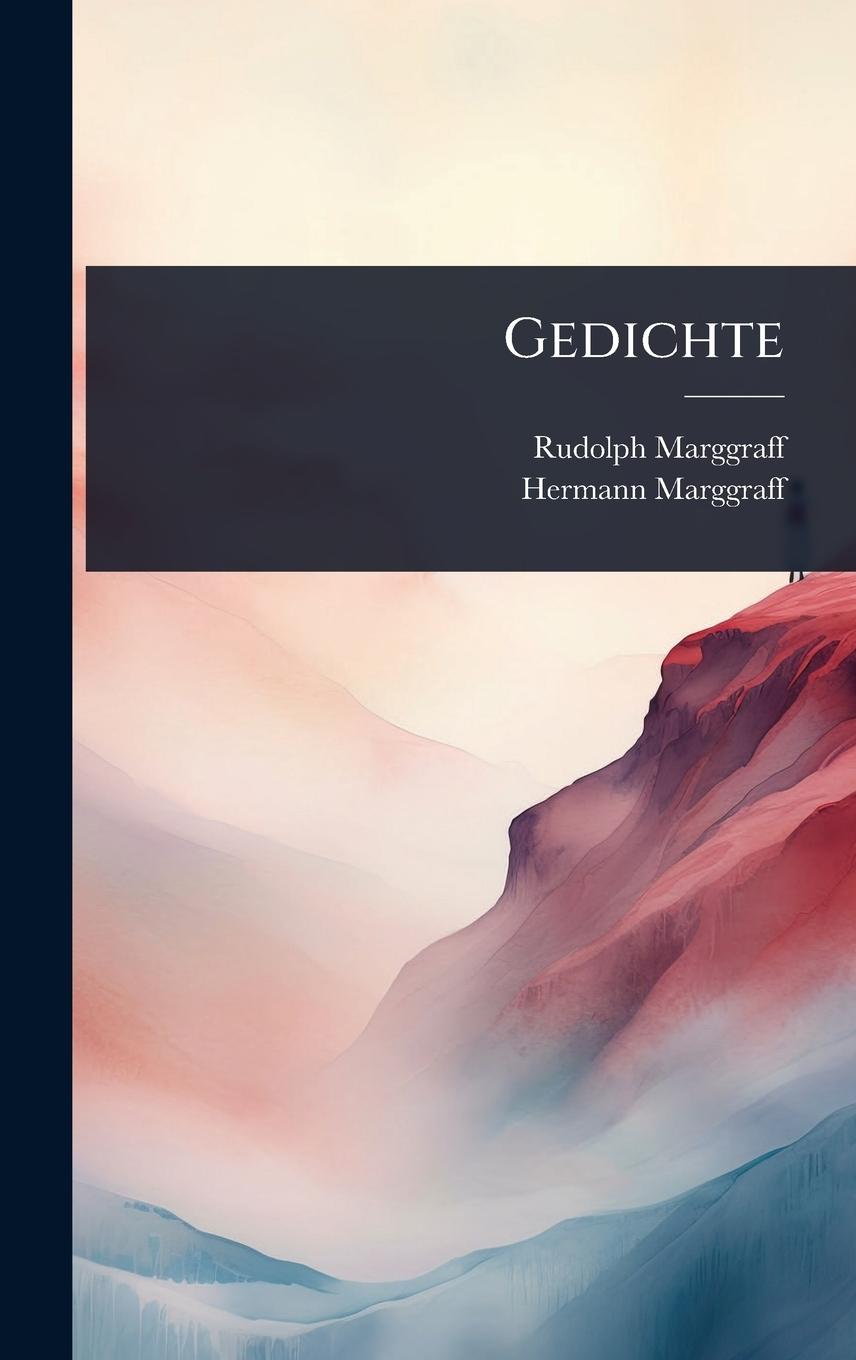 Kniha Gedichte Hermann Marggraff