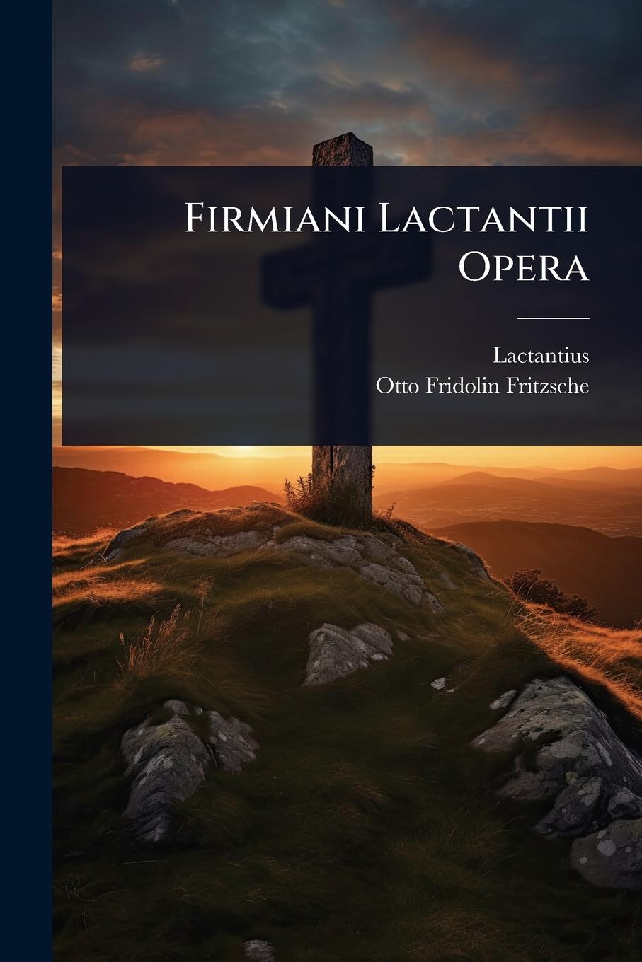Knjiga Firmiani Lactantii Opera 