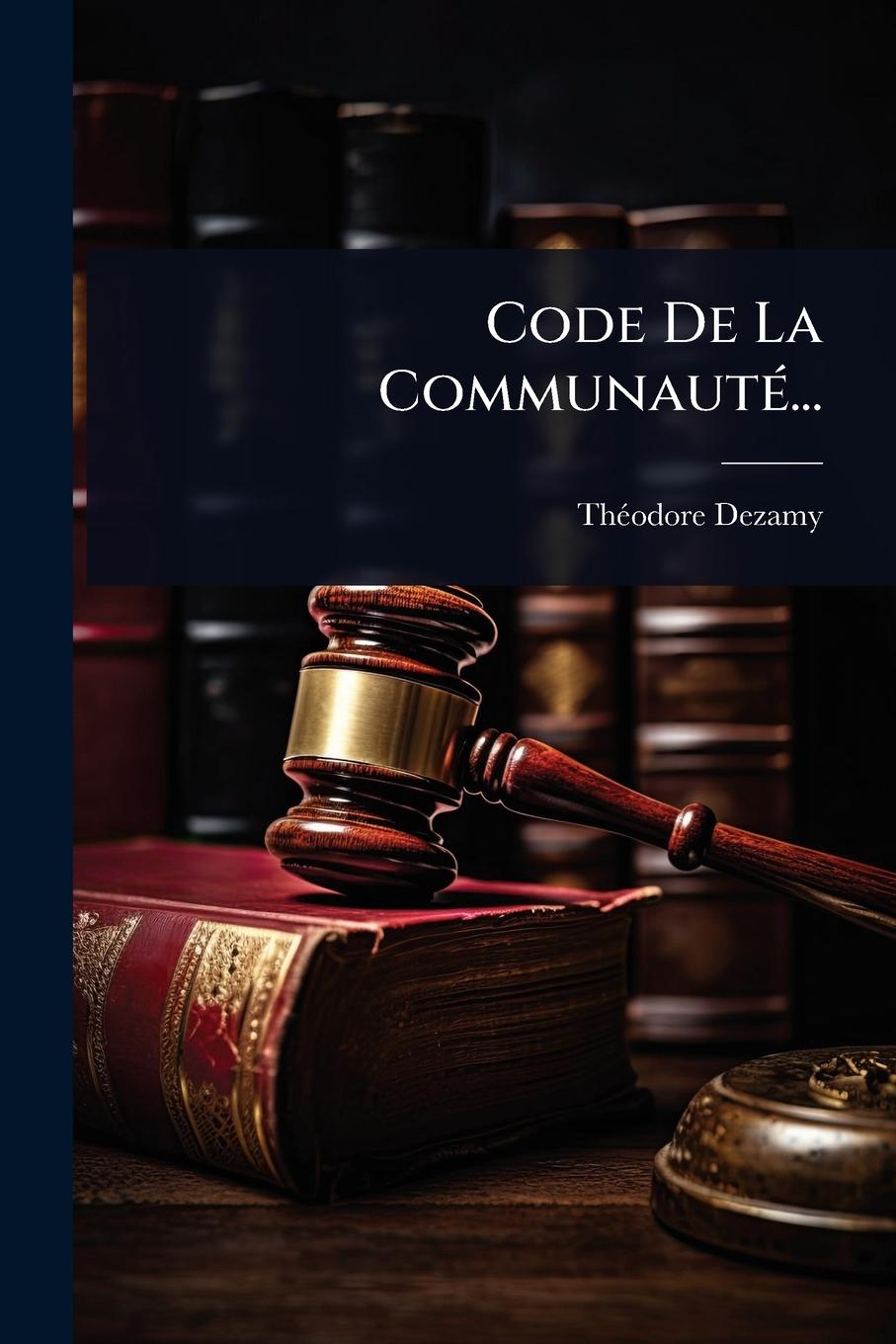Kniha Code De La CommunautÃ(c)... 
