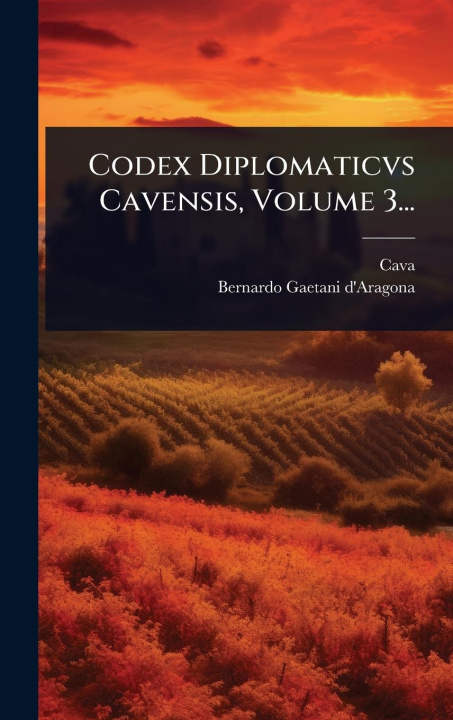Kniha Codex Diplomaticvs Cavensis, Volume 3... 