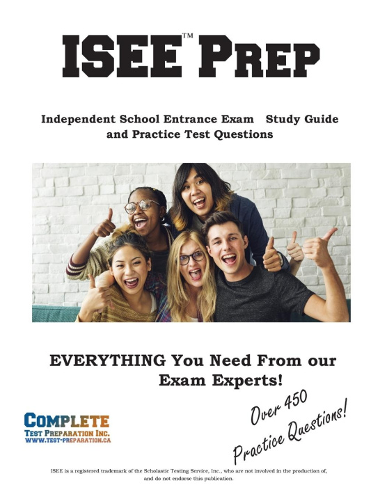 Kniha ISEE Prep; Complete Test Preparation Inc.