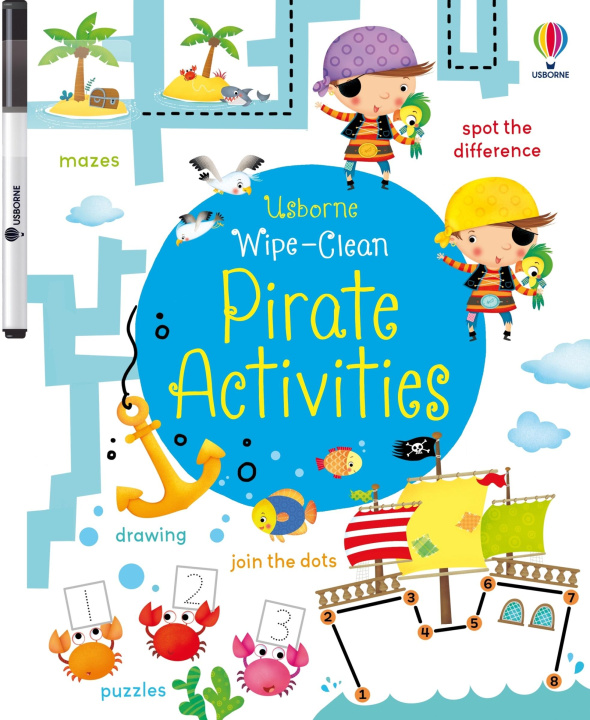 Kniha Wipe-Clean Pirate Activities Dania Florino