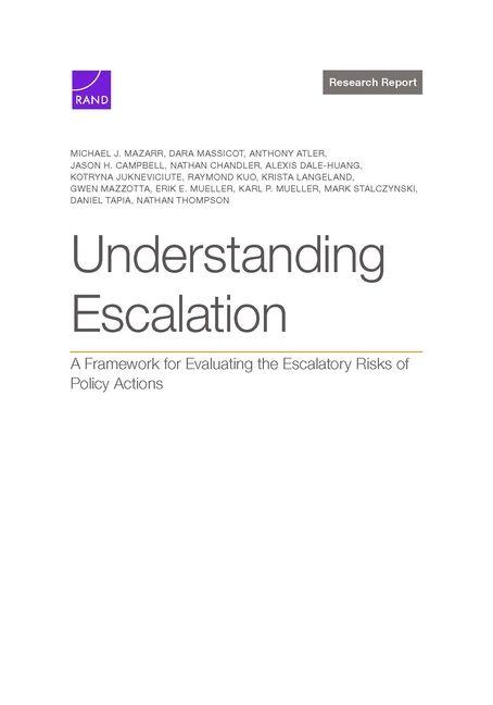 Libro Understanding Escalation Gwen Mazzotta