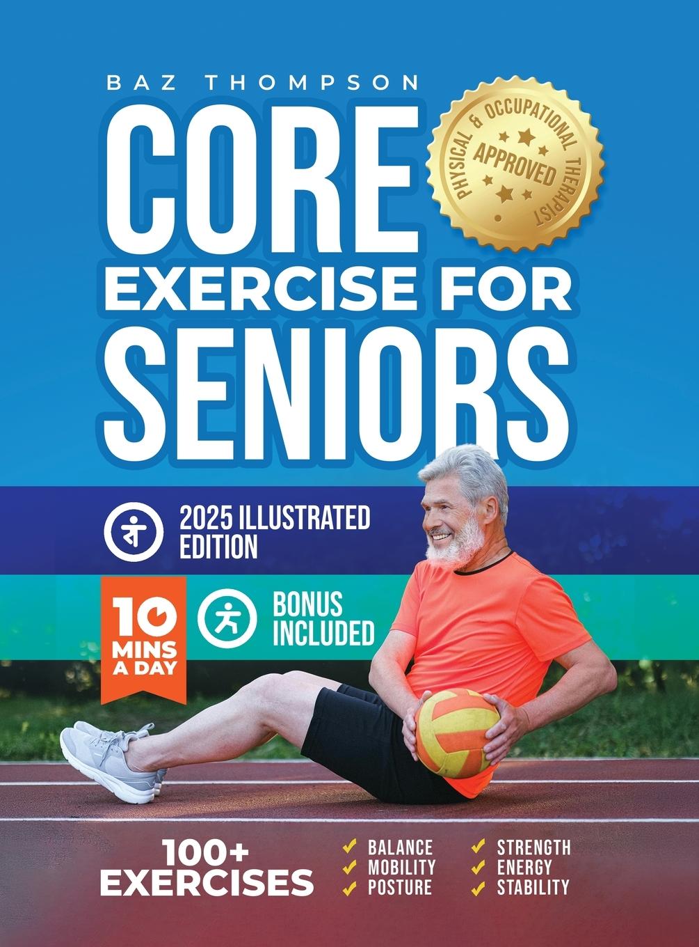 Kniha Core Exercises for Seniors Britney Lynch