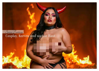 Kalender/Terminbuch Spicy Fantasy - Cosplay, Kurven und nackte Haut (Wandkalender 2026 DIN A3 quer), CALVENDO Monatskalender Calvendo