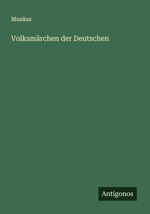 Knjiga Volksmärchen der Deutschen 