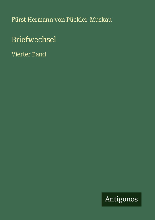 Kniha Briefwechsel 