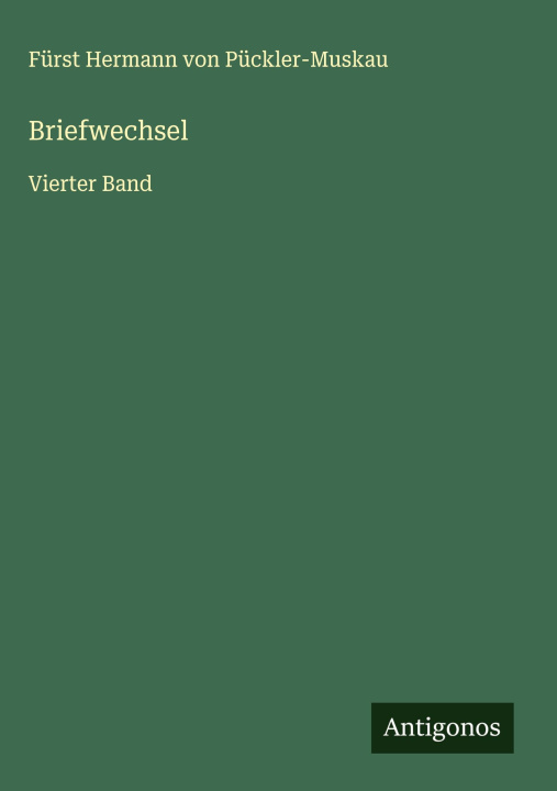 Kniha Briefwechsel 