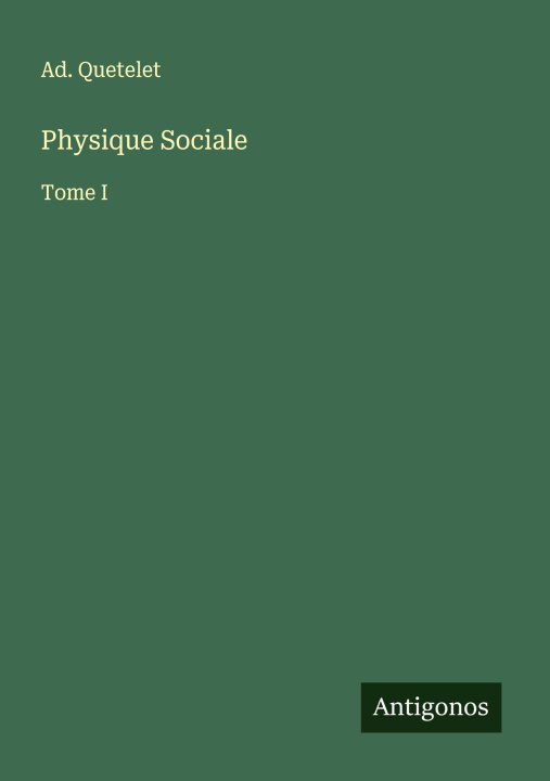 Kniha Physique Sociale 