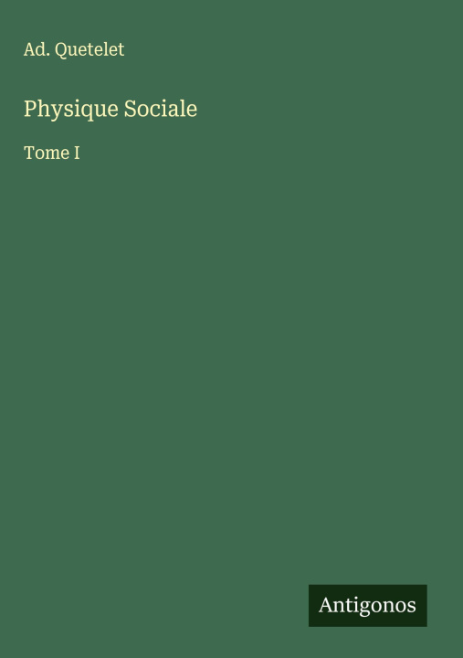 Kniha Physique Sociale 