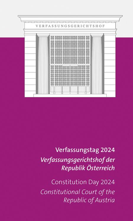 Knjiga Verfassungstag 2024 