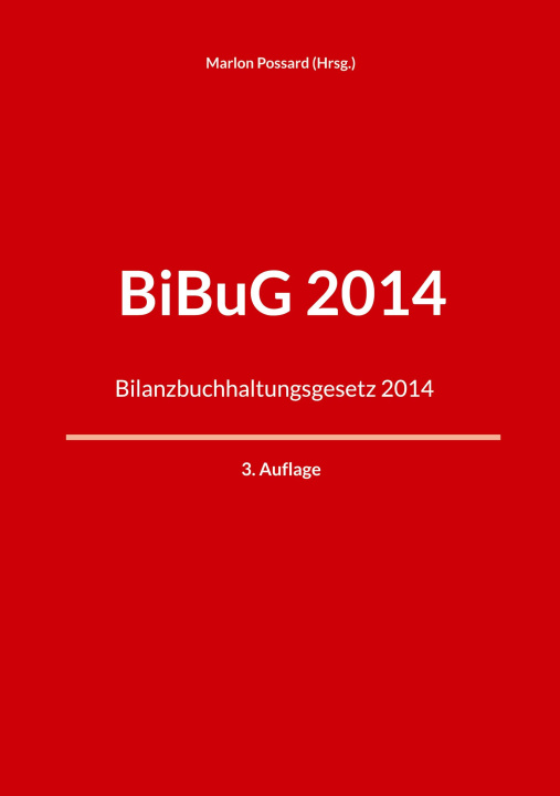 Kniha BiBuG 2014 Marlon Possard