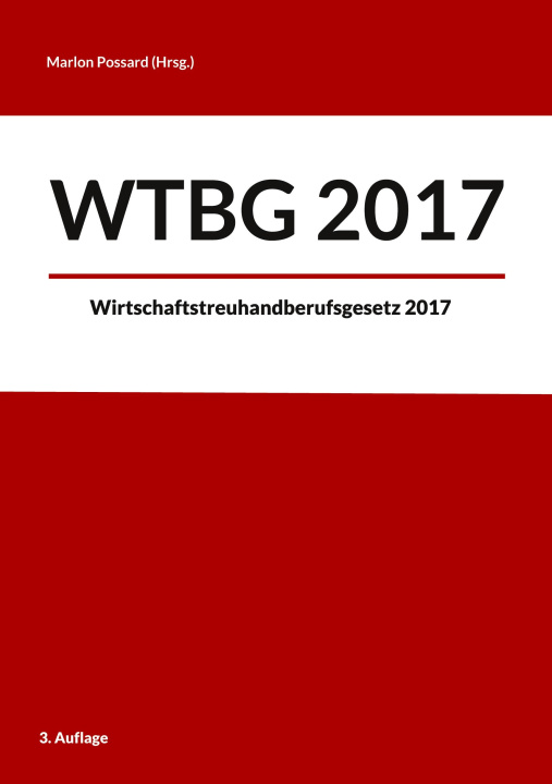 Kniha WTBG 2017 Marlon Possard