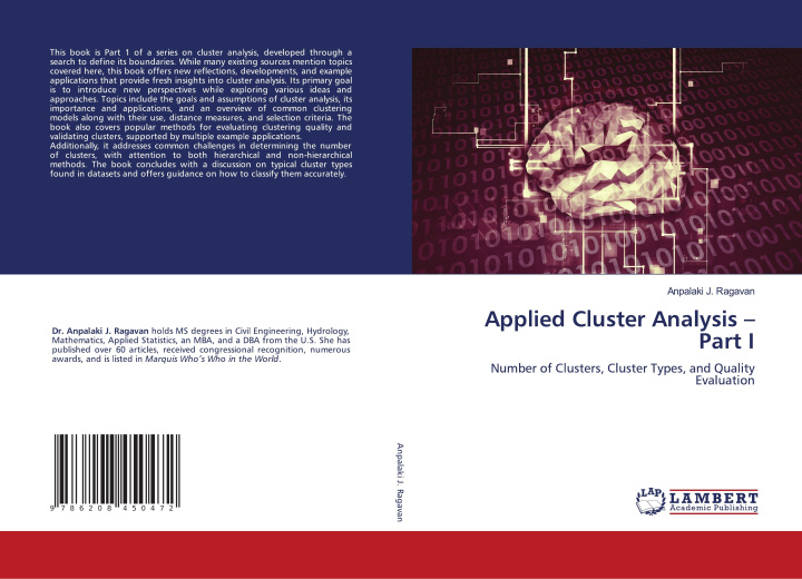 Kniha Applied Cluster Analysis - Part I Anpalaki J. Ragavan
