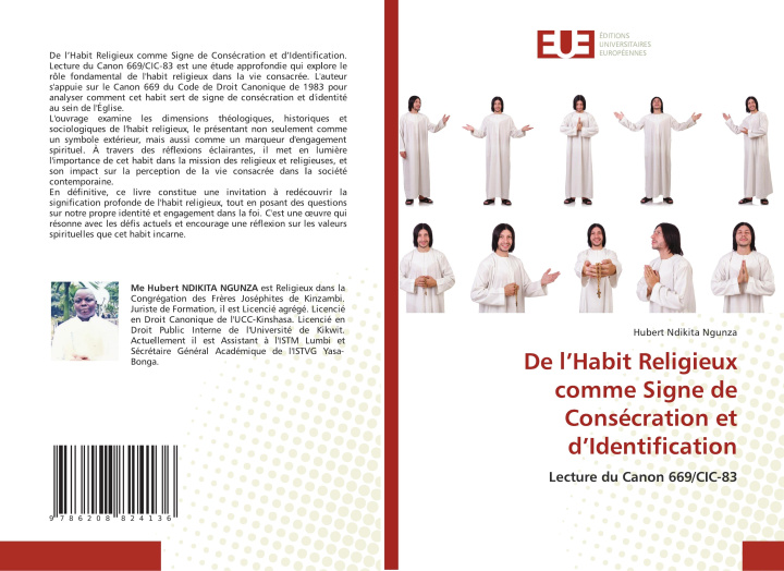 Buch De l'Habit Religieux comme Signe de Consécration et d'Identification Hubert Ndikita Ngunza
