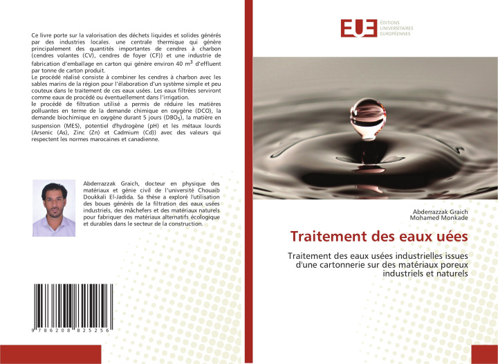 Kniha Traitement des eaux uées Mohamed Monkade