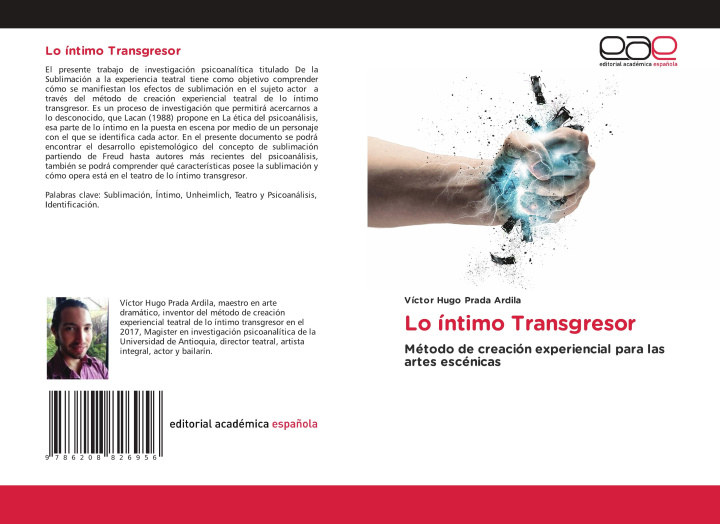 Kniha Lo íntimo Transgresor Víctor Hugo Prada Ardila
