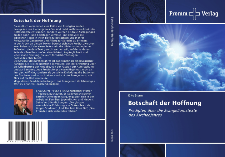 Kniha Botschaft der Hoffnung Erko Sturm