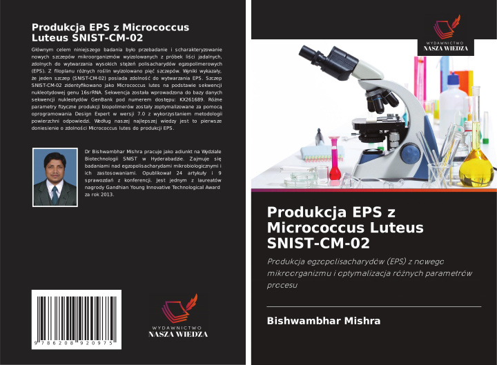 Livro Produkcja EPS z Micrococcus Luteus SNIST-CM-02 Bishwambhar Mishra