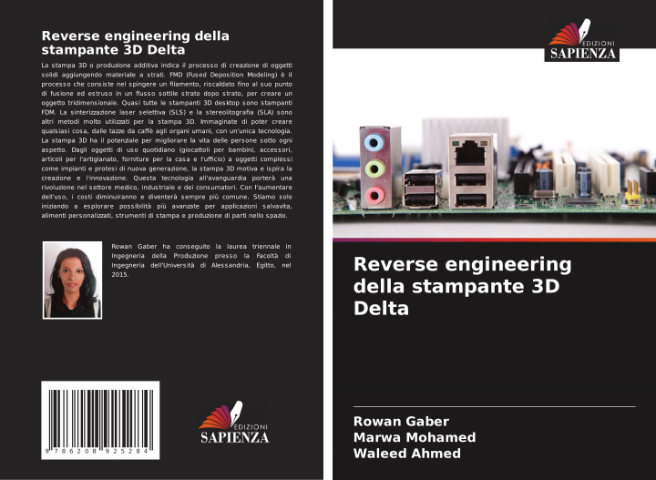 Knjiga Reverse engineering della stampante 3D Delta Marwa Mohamed